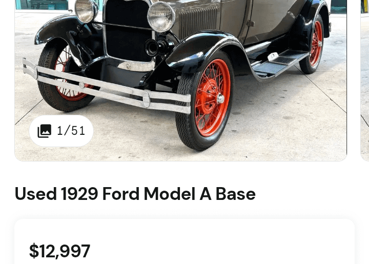 I know nothing about Ford Model A prices. Is this too cheap to to be real?