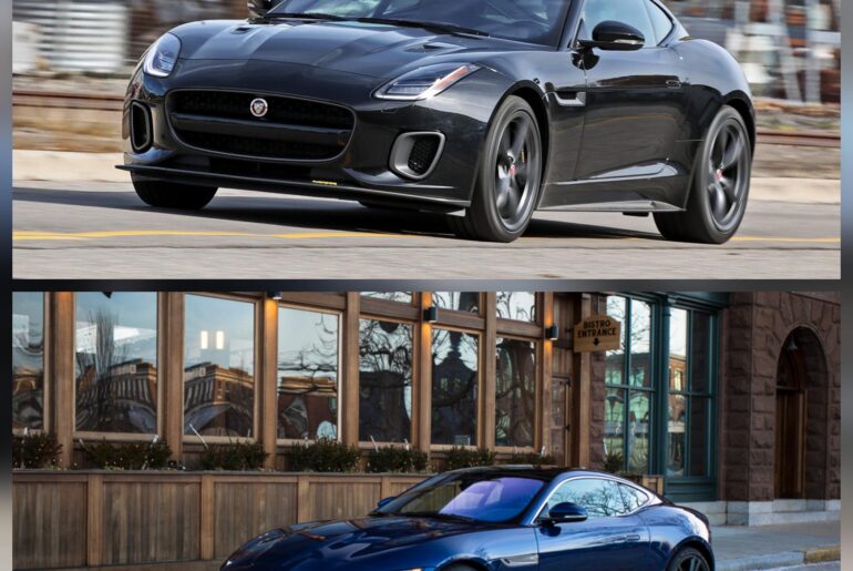 I never realized until years later that the Jaguar F-Type received a facelift for the 2021 model year (bottom). Then again, the car didn't seem as relevant as it was in the 2010s by that point, IMO.