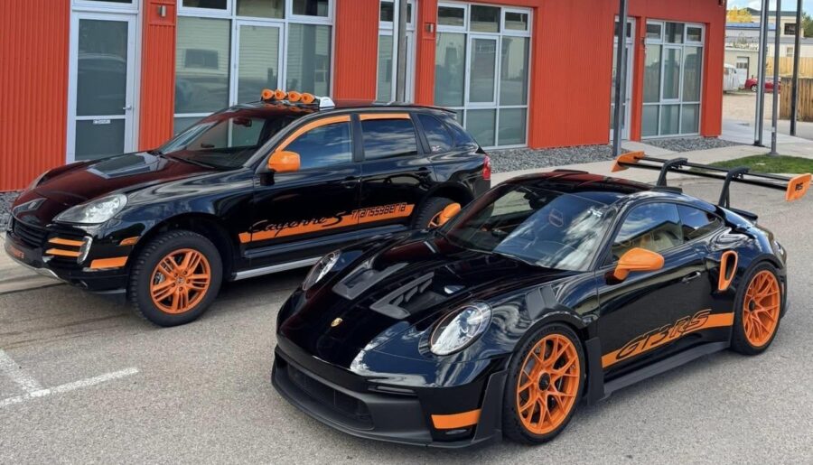 Porsche Cayenne Transsyberia and 911 GT3 RS [1440×1457]