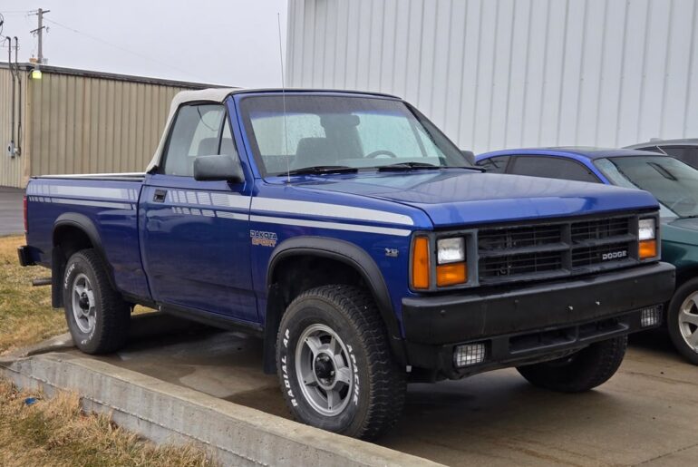 Found another [Dodge Dakota Sport Convertible] in Wisconsin. The 2nd one I've spotted in two weeks!