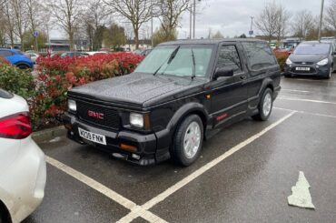 Spotted this [GMC Typoon] in a car park in the UK today