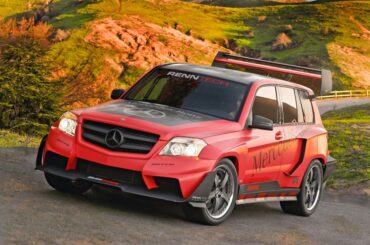 Mercedes GLK RENNtech Pikes Peak Rally Racer