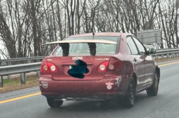 I'm not sure if there is a wakeboarder stuck in the trunk