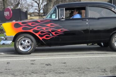 1956(?) Chevrolet I saw on the way in to work today