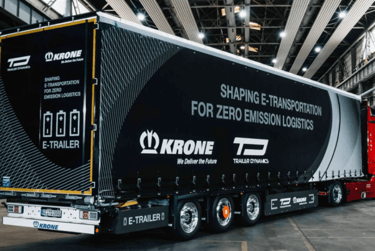 Electrified & Lightweight Semi Trailers Key To Battery-Powered Freight