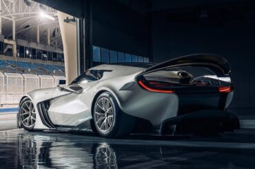 2022 Veloqx Fangio, a Ferrari F12 based hypercar developed by British team Veloqx, it used a naturally aspirated v12 engine and was designed to run on biofuels, only 12 units were made and sold upon unveiling
