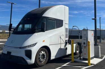 This charger’s first megawatt truck charge hits North America
