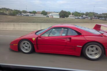 Saw [Ferrari F40] in Austin Today