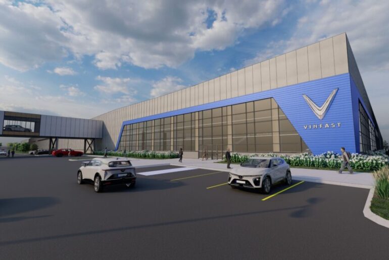 VinFast to restart construction on NC site, slashes hiring goals