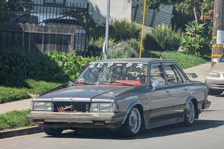1984 Toyota Cressida with wacky kaido racer mods