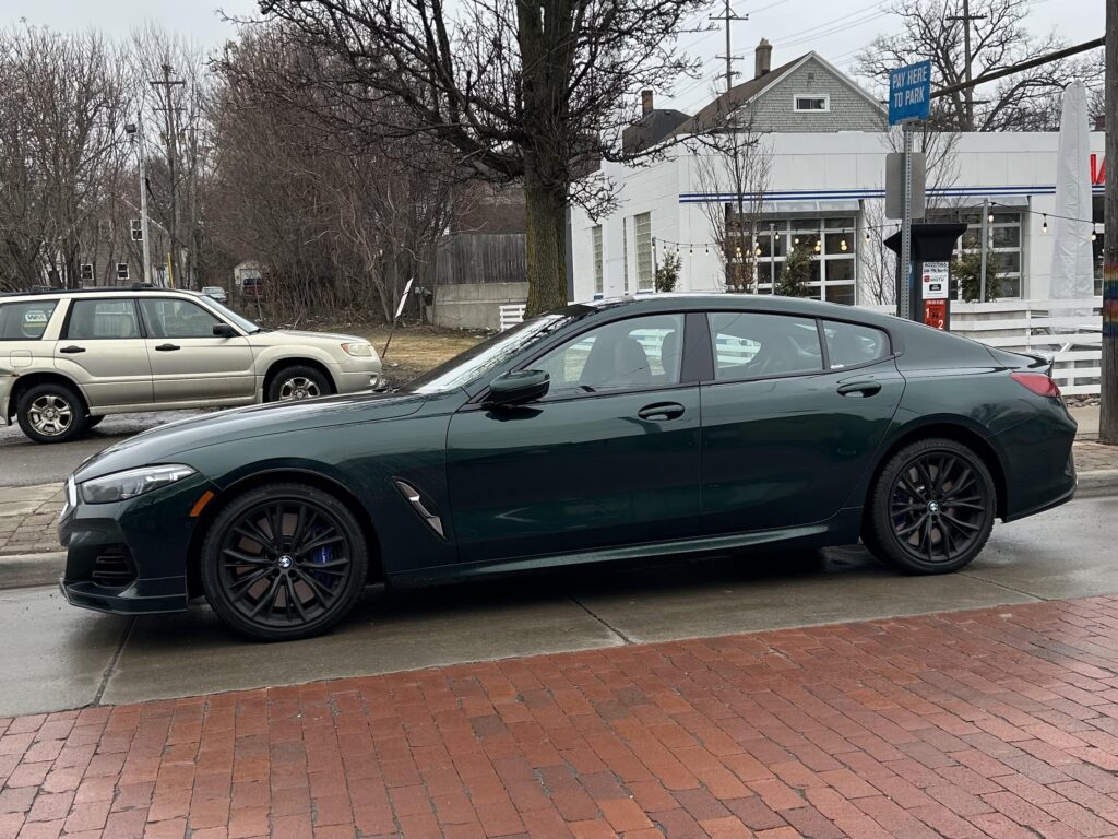 [BMW Alpina B8] on a rainy day in GR, MI, USA