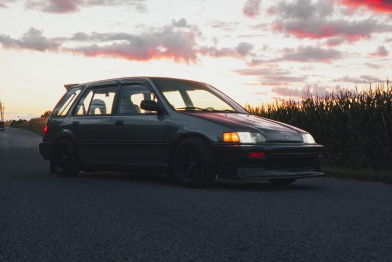 90 civic wagon | Tein street advance Z