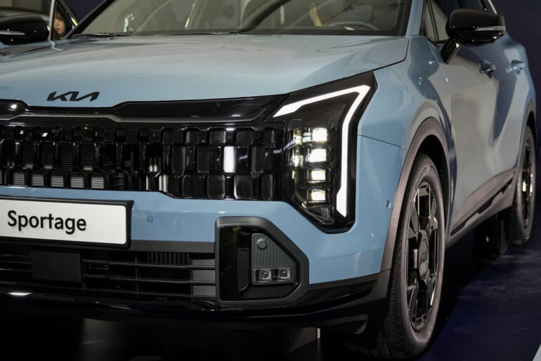 kia sportage facelift