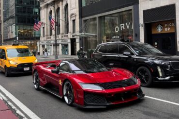 Spotted this [Ferrari F80] on Sunday morning while I was out getting coffee in New York City