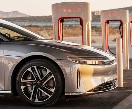 Lucid Air Gains Tesla Supercharger Access