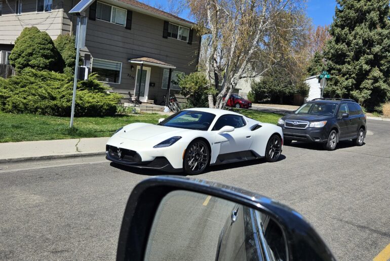 Saw this little cutie today. [Maserati, unsure of model though.]