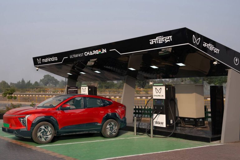 Mahindra and HPCL to deploy EV charging network across 24,400 fuel stations in India