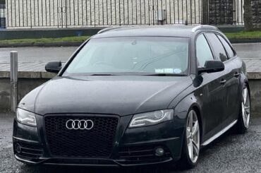 My B8 A4 Avant on H&R coilovers