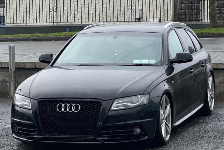 My B8 A4 Avant on H&R coilovers