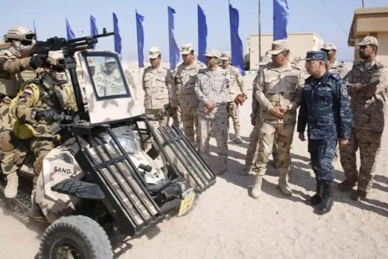 Sandcat for the win. Now with 4th Amendment attachments for all of us Americans...