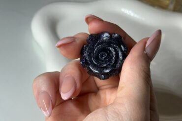 Rose Shaped License Plate Bolts