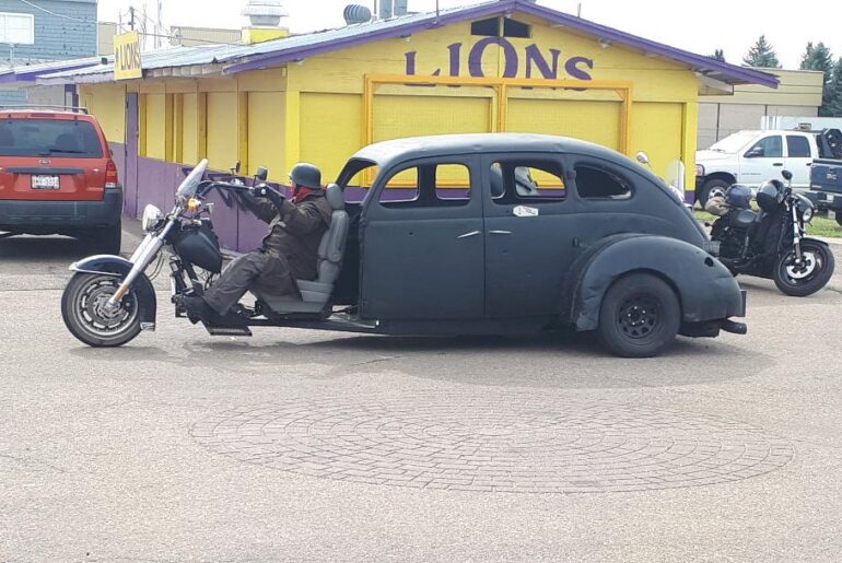 Saw this years ago—part 1930s Buick, part cruiser…