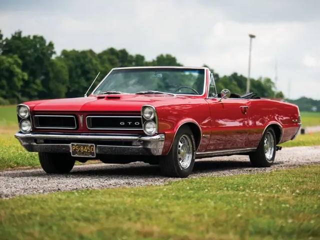 1965 Pontiac Tempest LeMans GTO Convertible