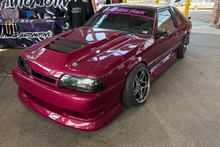 JDM-style Foxbody Mustang
