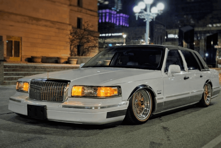 Crazy how a set of wheels, Bags and vogues can transform a vehicle