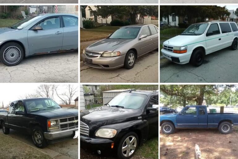 Used car lot, take your pick.
