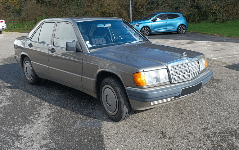 My 1989 Mercedes-Benz W201 190E, the first of many to come in the future (hopefully)