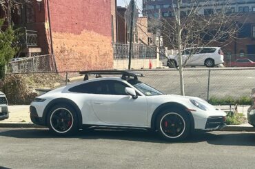 First time seeing a [Porsche 911 Dakar] in the wild this morning.