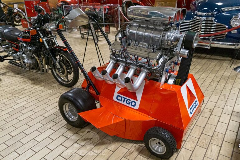 Blown V8 Push Mower @ Don Garlits Museum