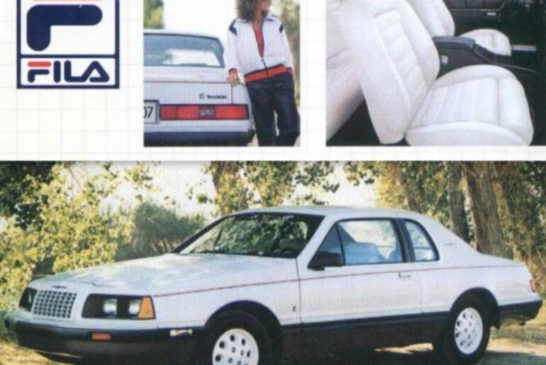 1985 Ford Thunderbird Fila Edition, the official car of?