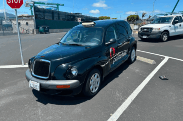 2001 Chrysler PT Cruiser as an LTI taxi, the official car of