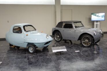 Ryuichi Tomiya's 1955 Flying Feather and 1955 Fujicabin (my own photos)