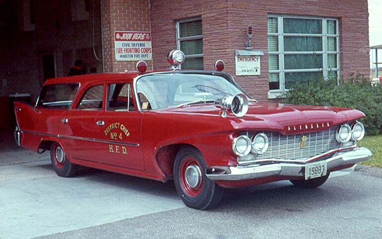 1960 Plymouth Suburban Fire Chief car. the official car of?
