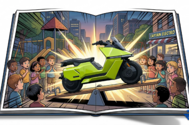 The World's First Self-Balancing Electric Motorcycle — Captain Electro