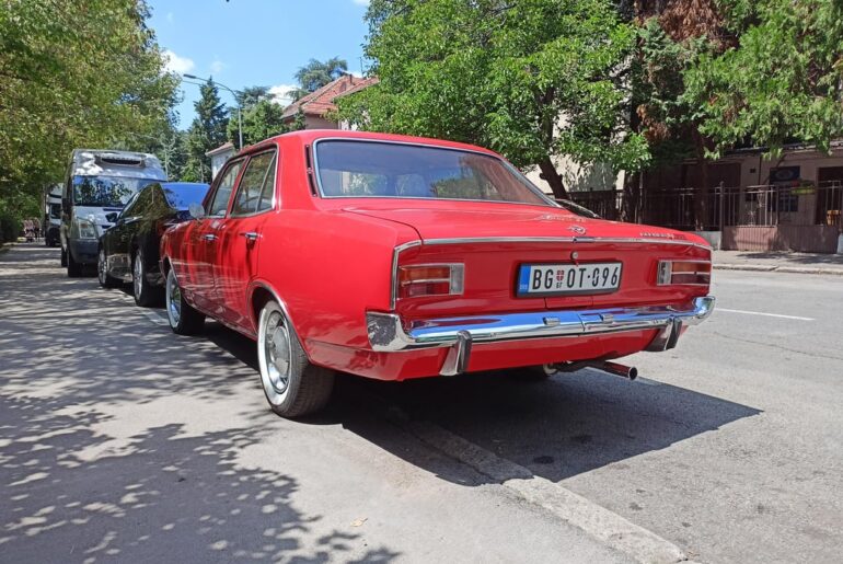 Old Opels spotted in Belgrade
