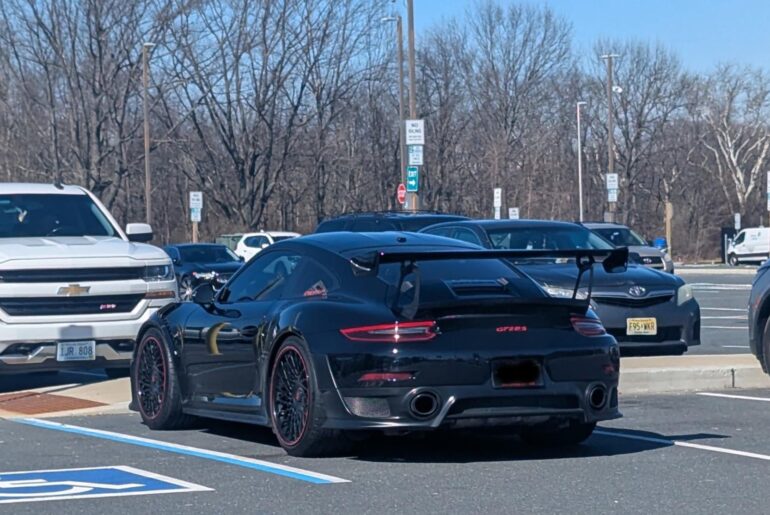 didn't realize what I was looking at [Porsche GT2RS] until I showed my kid later and he flipped