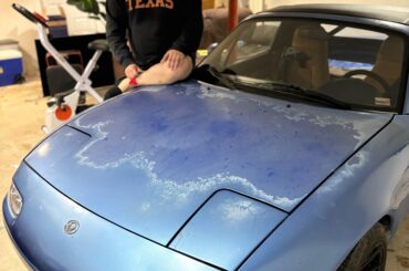 Spectacular Blue (1994 Mazda Miata)