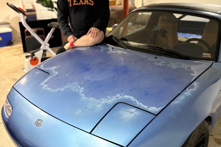 Spectacular Blue (1994 Mazda Miata)