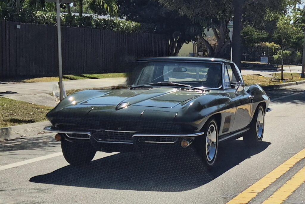 [C2 Corvette] half a block from my home. My father had three of them...