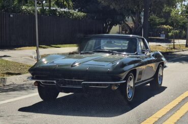 [C2 Corvette] half a block from my home. My father had three of them...