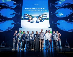 VinFast partners with six Indonesian e-scooter dealers