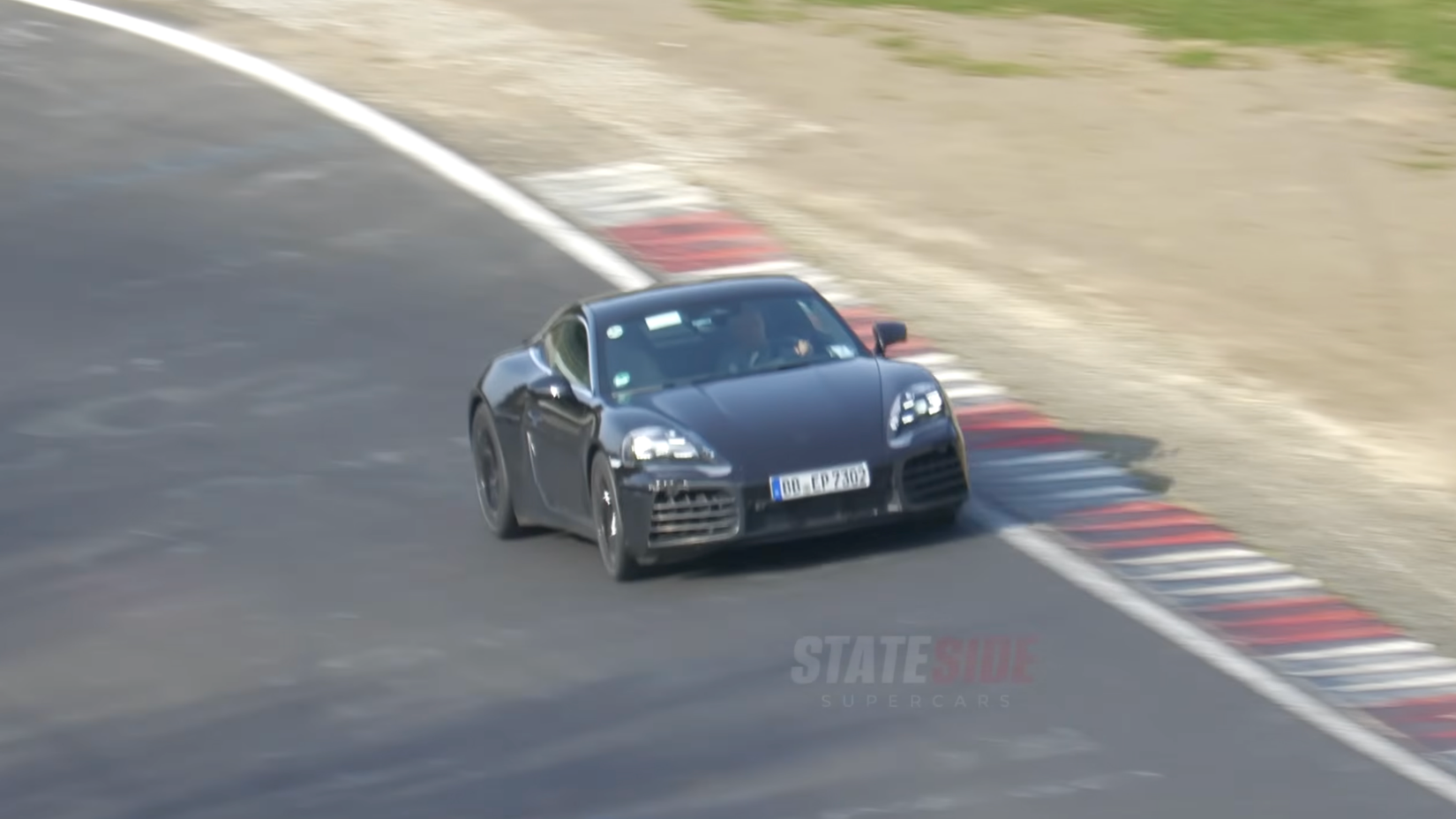 Porsche 718 Cayman EV Prototype At Nurburgring 2