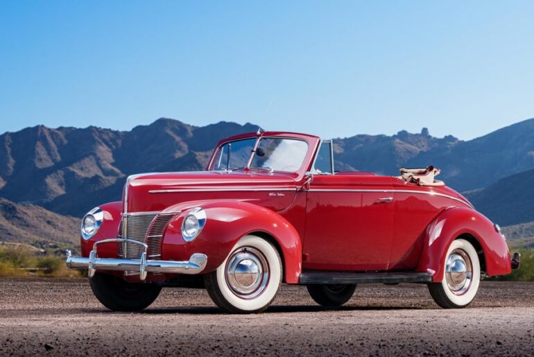 1940 Ford Deluxe Convertible Club Coupe