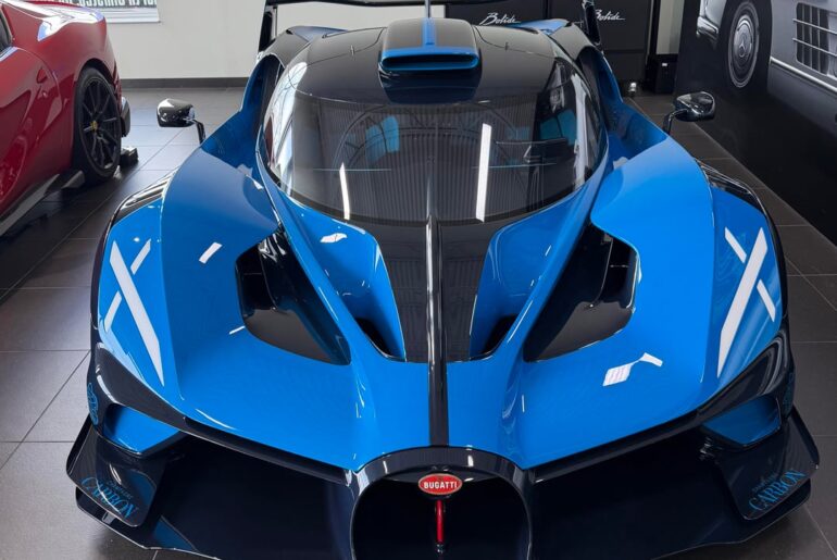 Checked this out on break [Bugatti Bolide]