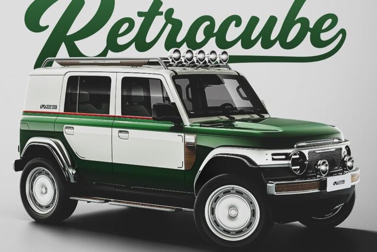 Chery Retrocube. The official car of?