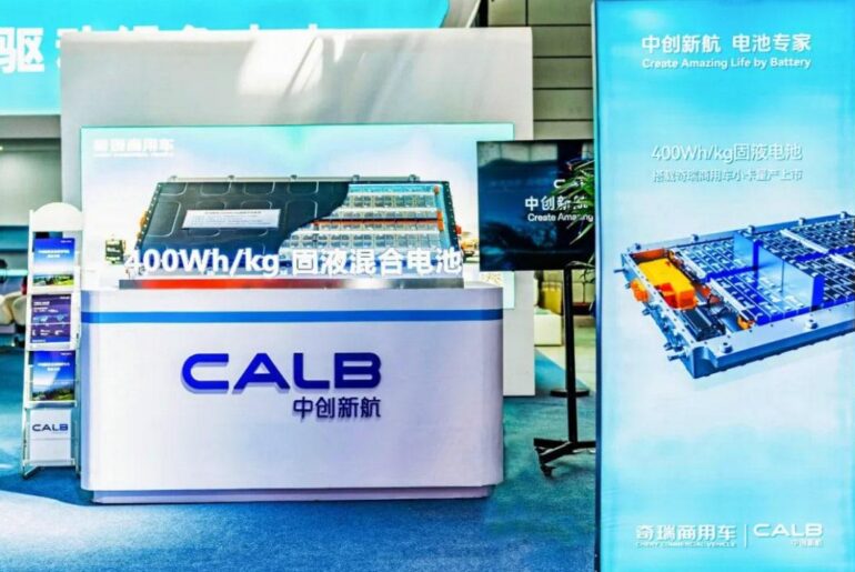 China semi-solid battery adoption expands to light trucks on CALB launch